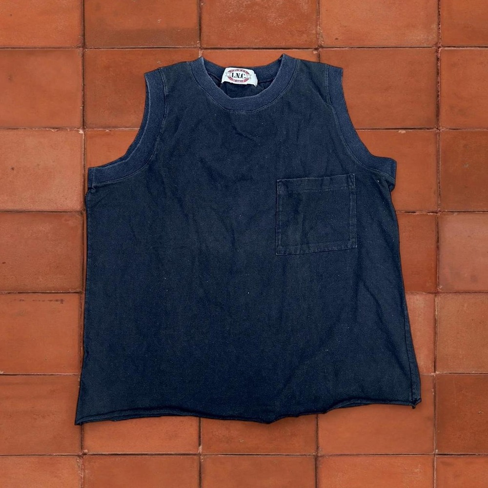 Vintage 90's I.N.C. Sleeveless Punk Grunge Muscle Tank Top
